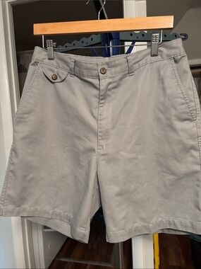 Towncraft Men's Gray Cotton Shorts